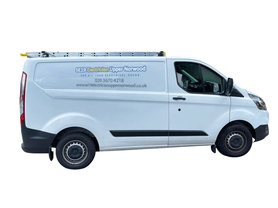 SE19 Electrician Upper Norwood van